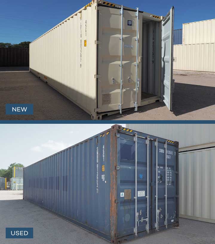 40ft high cube container dimensions
