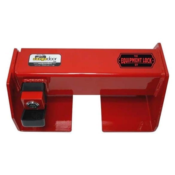 Cross bar lock for shipping container security
