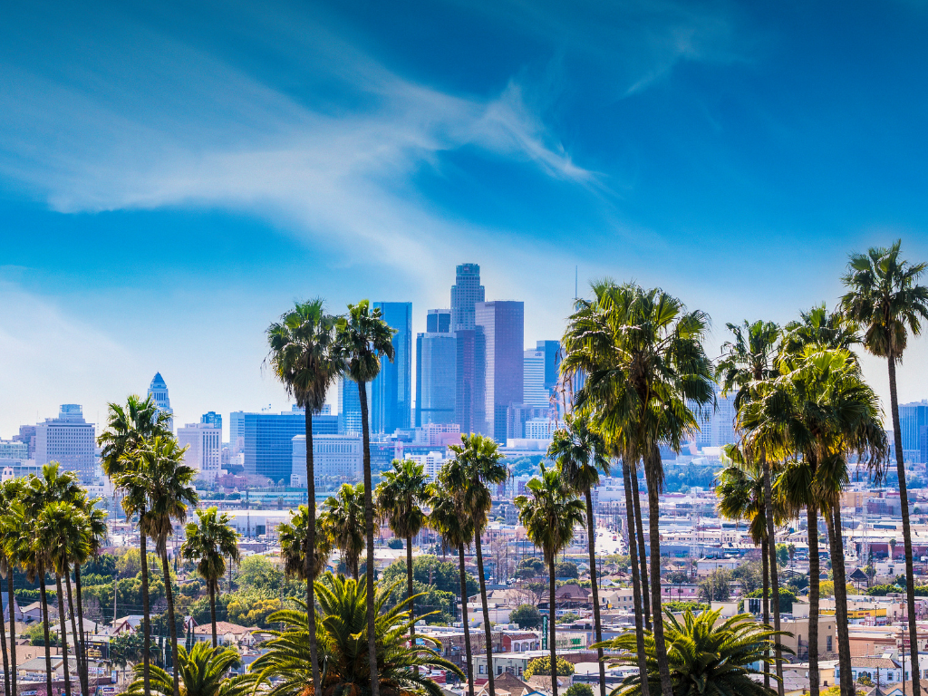 Lost Angeles skyline
