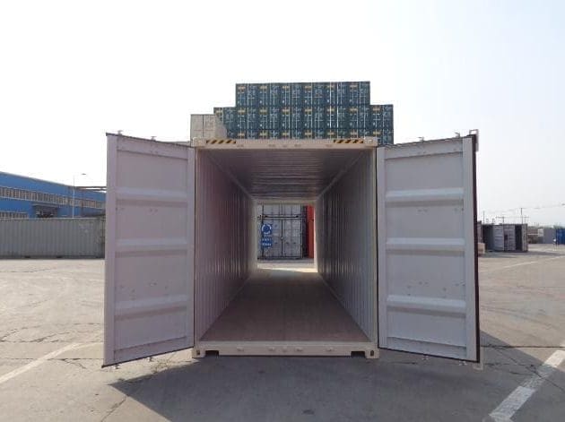 20 ft double door new shipping container