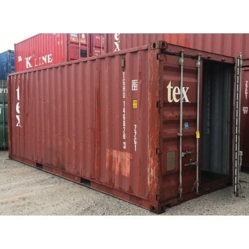 20 ft Wind & Water Tight Shipping Container For Sale.