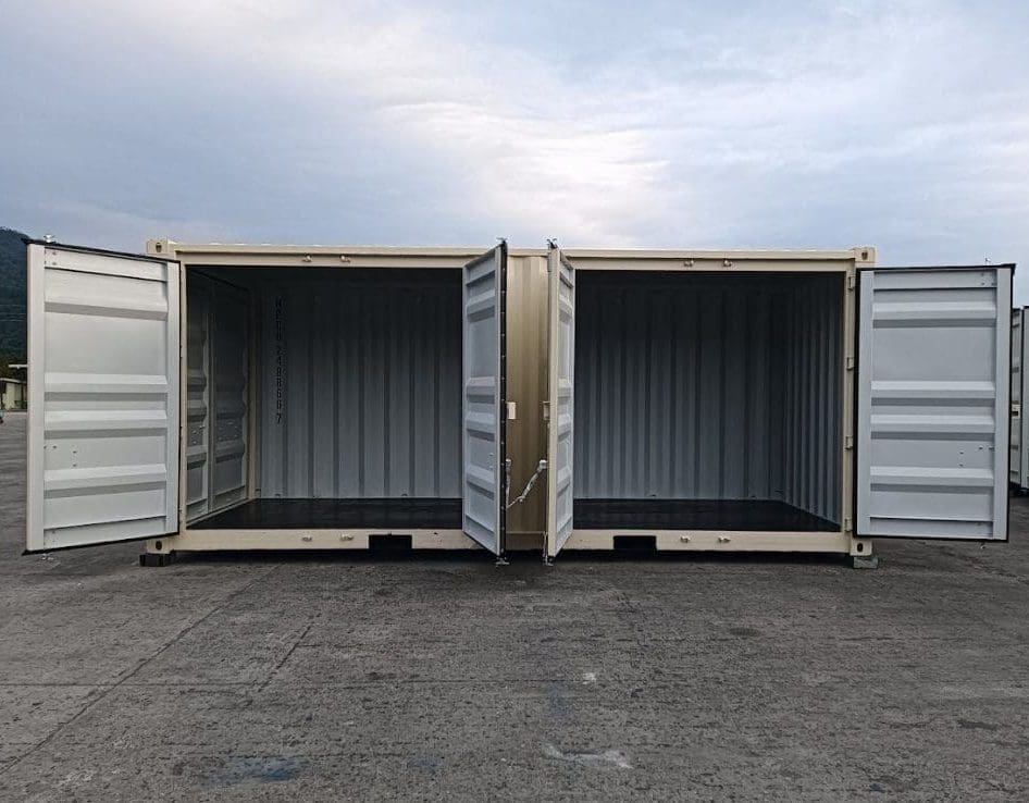2026 cost of a 20 ft new one trip open sided container
