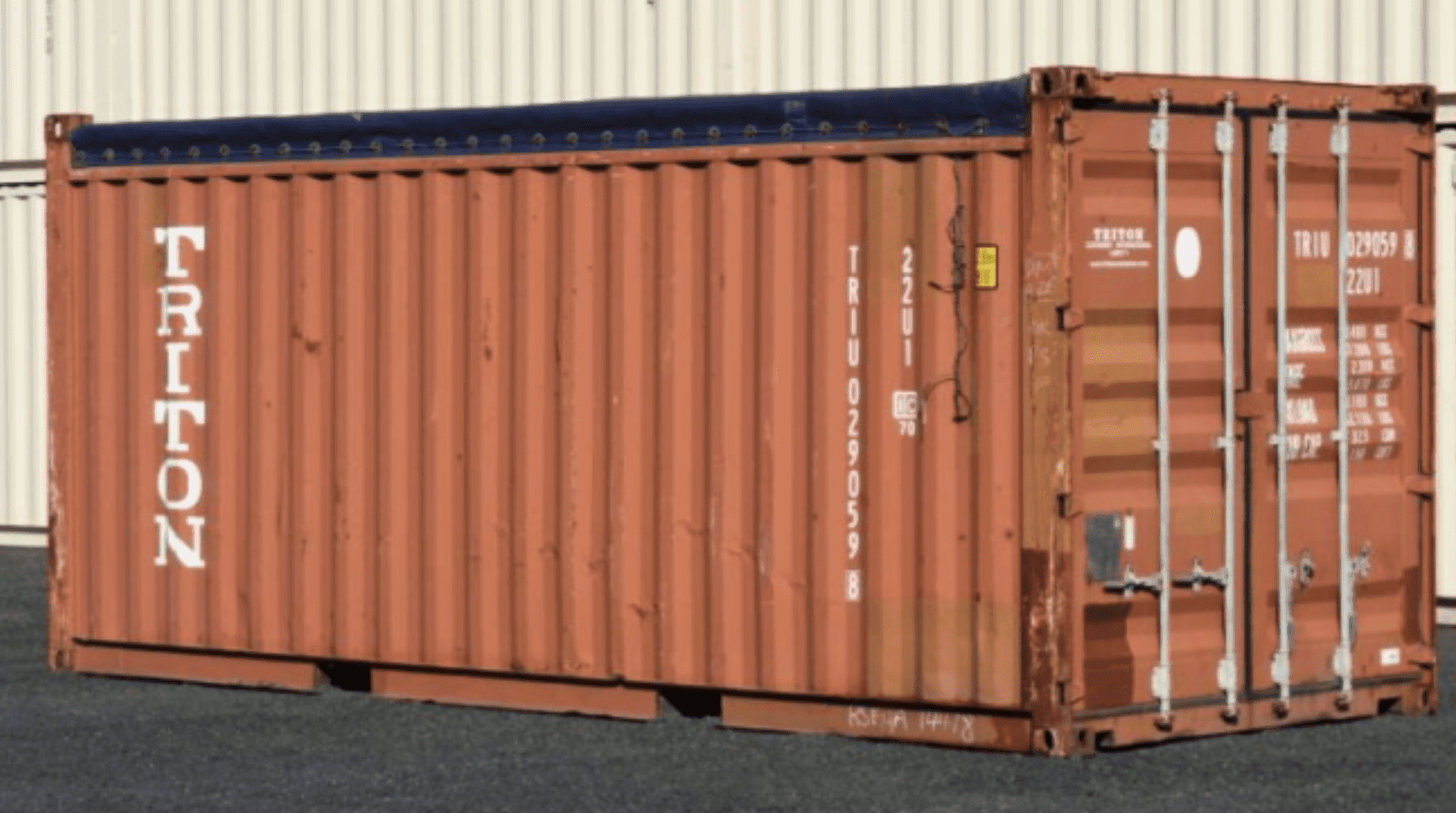 Soft Top Open Top Shipping Container Used