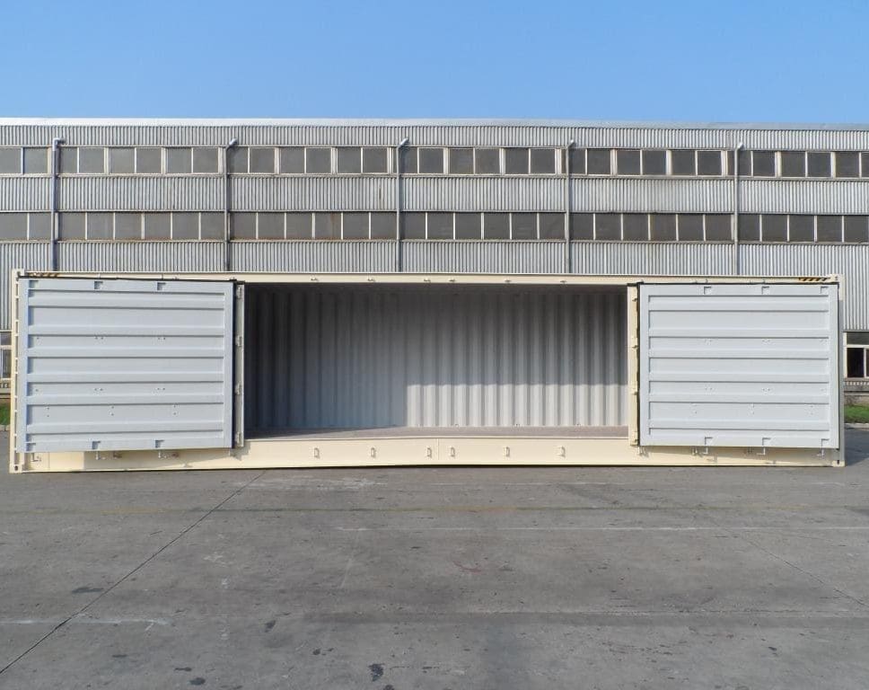 2 Door Open Sided Container